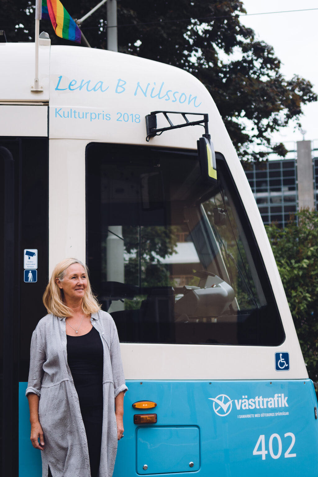 Lena B Nilsson Fick Kulturpriset Och Sin Egen Spårvagn - Göteborgs ...