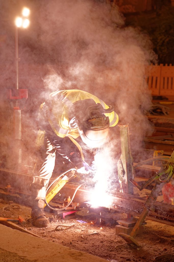 Svetsare från Infrastruktur och driftsäkring