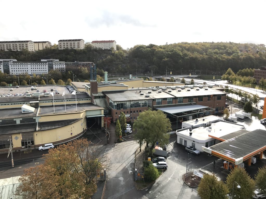 Stödfunktionerna hos Göteborgs spårvägar sitter vid depå Rantorget i Gårda.