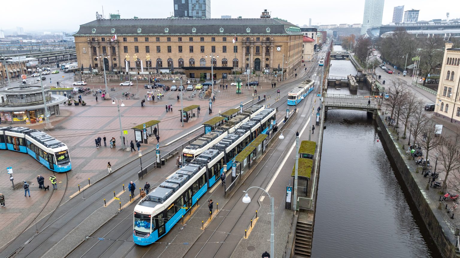 Premiärtur och invigning av M34 - Göteborgs Spårvägar - Vi sätter ...