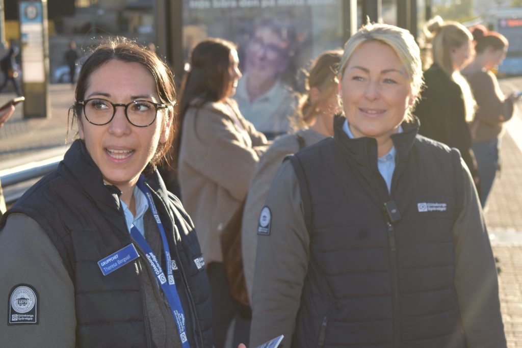 Theresa Bergvall och Sandra Kullander