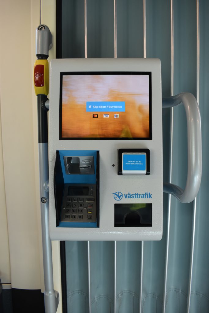 Biljettautomat Västtrafik
