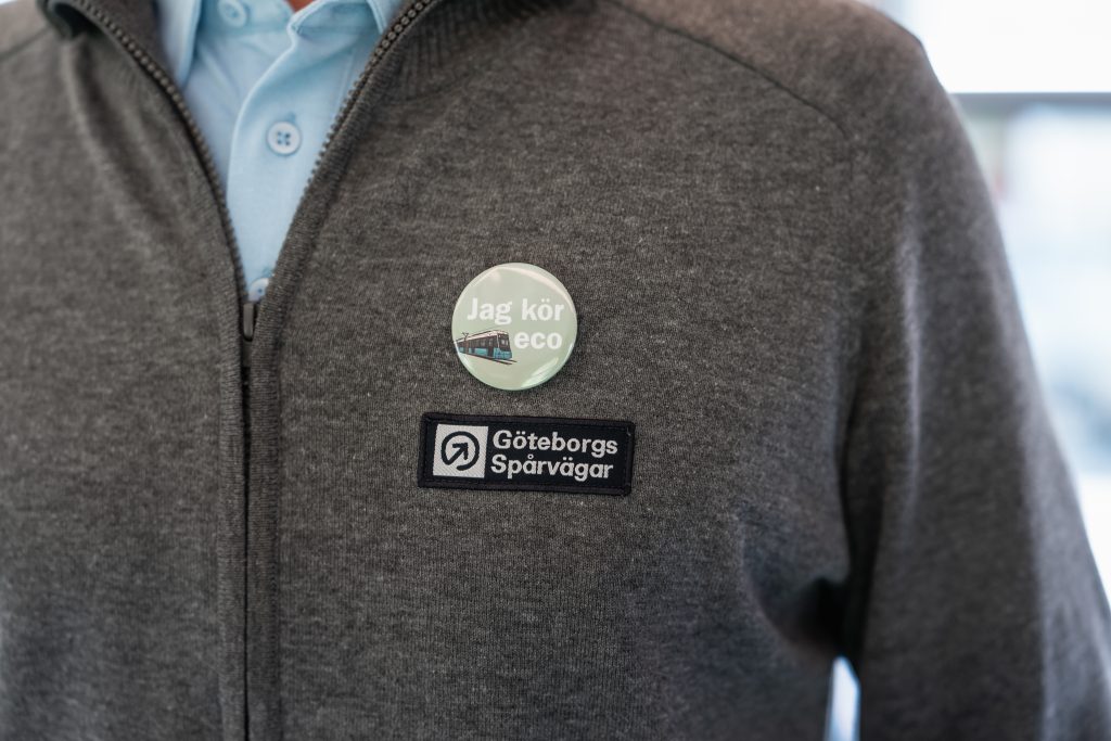 Förare som har en ecodrivingpin